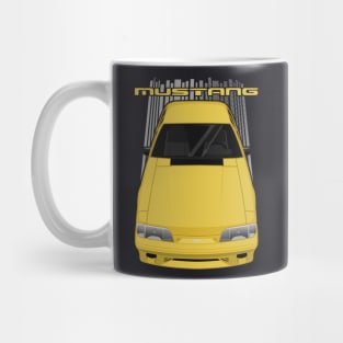 Mustang 1987 to 1993 Fox - Yellow Mug
